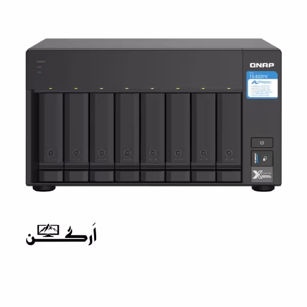 ذخیره ساز تحت شبکه کیونپ مدل TS-832PX-4G-NAS