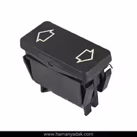 کلید شیشه بالابر ساده پژو 405 و پارس برند هیرکان