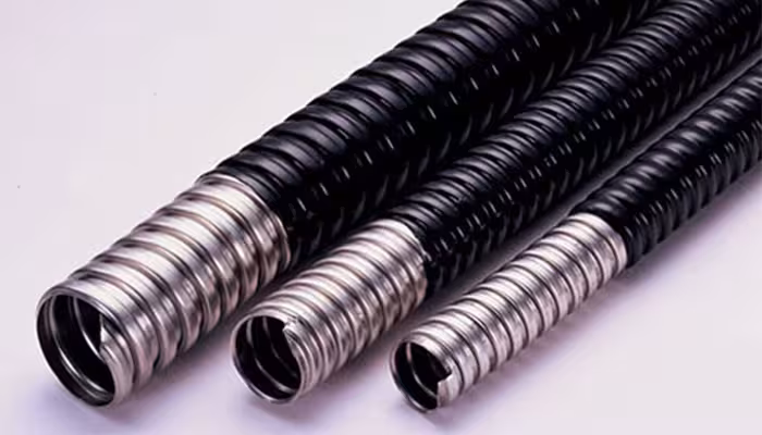 لوله خرطومی فلکسی سایز 11 (فلزی روکشدار FC1P) رهورد خراسان