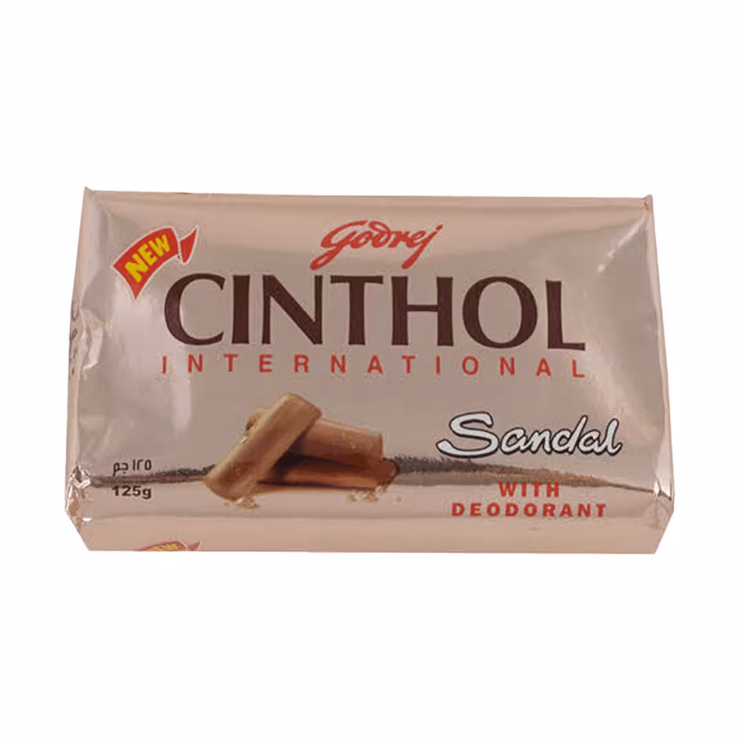 صابون سنثول با رایحه چوب صندل sandal 125 گرم  Cinthol