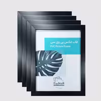 قاب عکس سایز 16x21 مدل 2 سانتی، بسته 4 عددی، رنگ مشکی