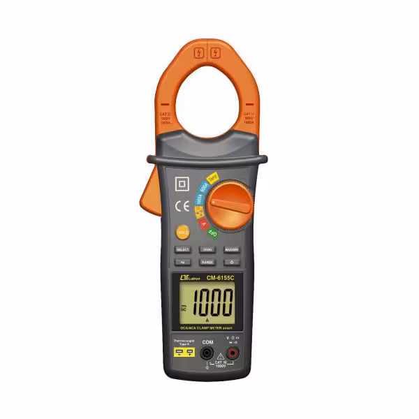 کلمپ آمپرمتر دیجیتال مدل CM-6155C ساخت کمپانی لوترون