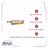 هیتر تابشی سرامیکی انرژی مدل GR0100