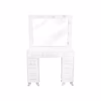 آینه و کنسول آرایشگاهی مدل میکاپ