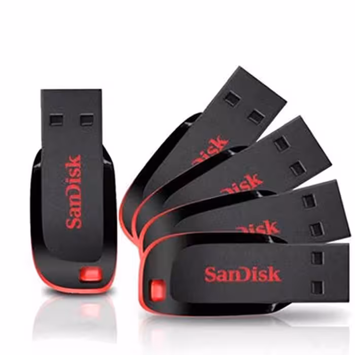 فلش 8GB مدل SANDISK طرح CRUZER BLADE
