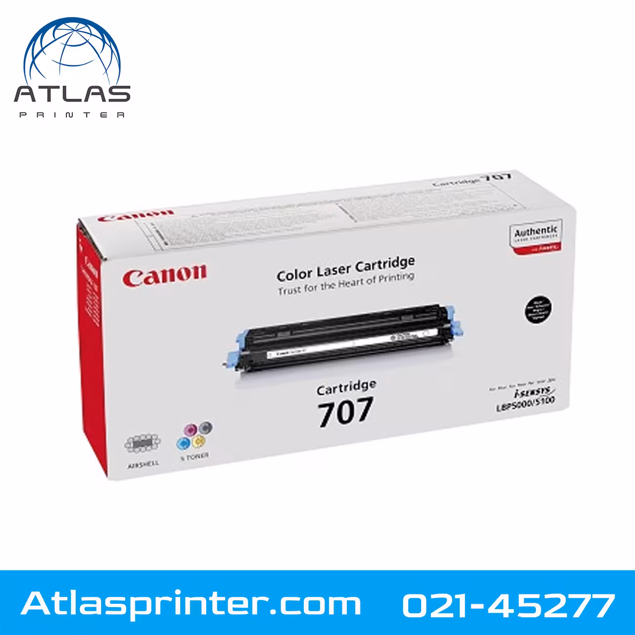 کارتریج لیزری کانن Canon 707 مشکی