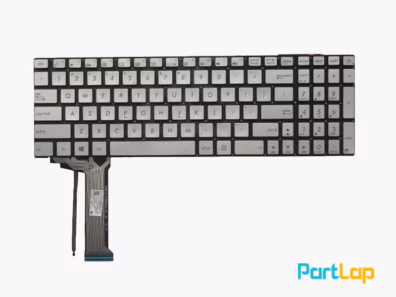 کیبورد لپ تاپ ایسوس ROG GL552 ، GL552V