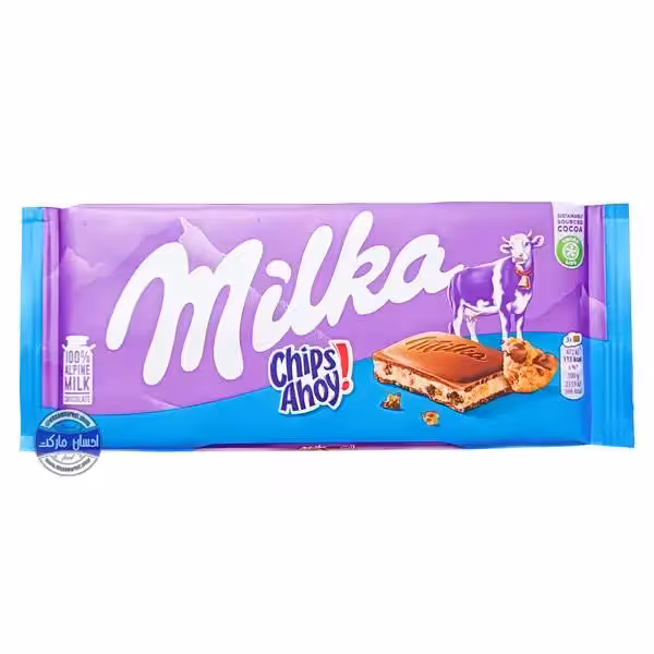 تابلت شکلات میلکا چیپس اهوی با مغز کوکی