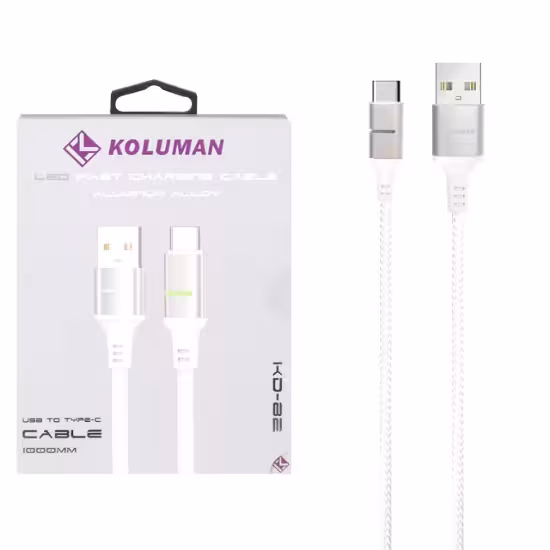 کابل تبدیل USB به USB-C کلومن مدل KD-82