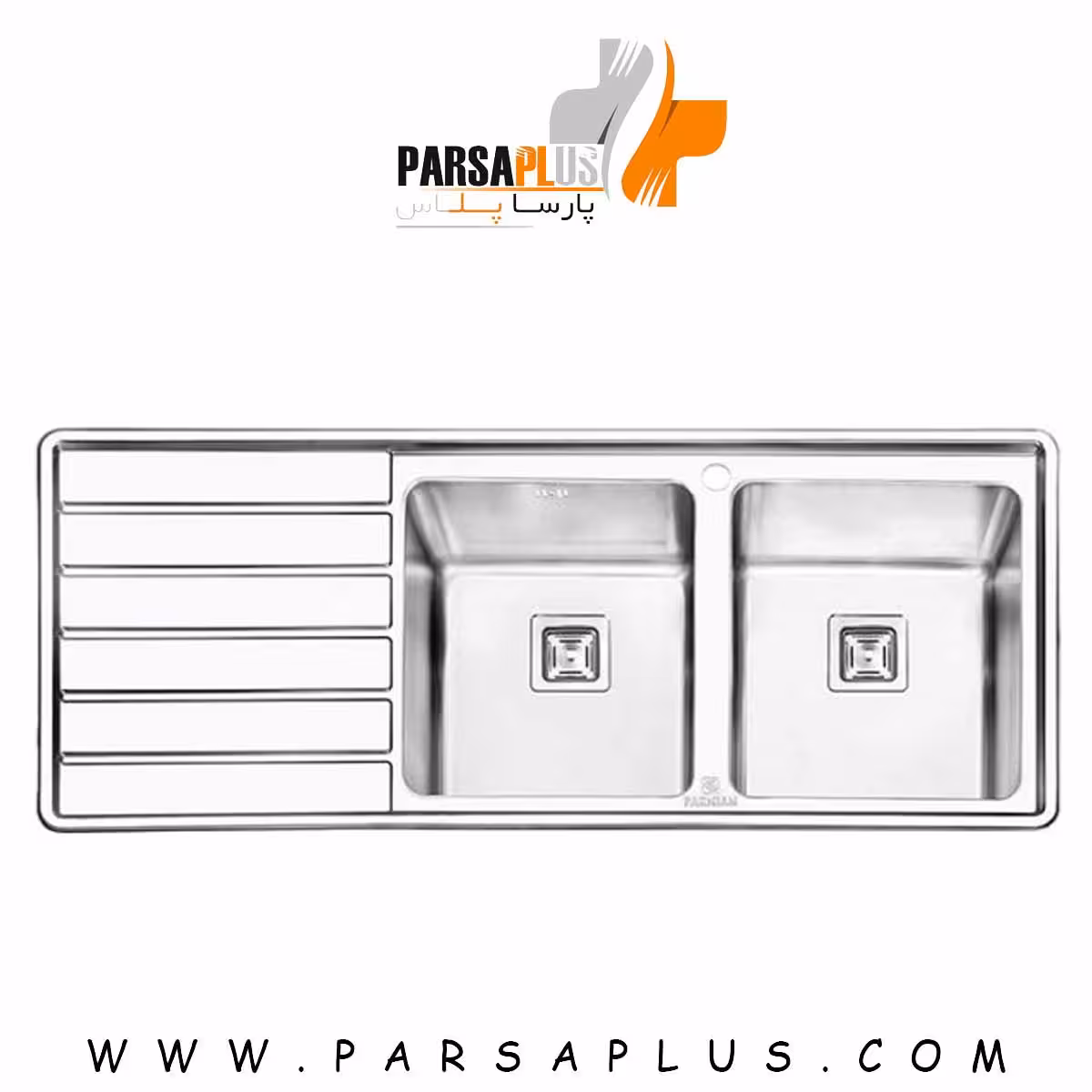 سینک پرنیان استیل Ps 1214 توکار