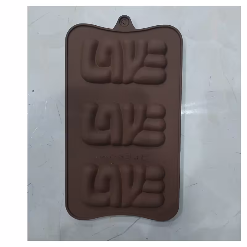 قالب سیلیکونی شکلات لاو سه تایی خارجی