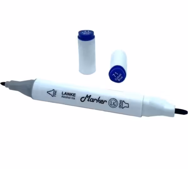 مارکر راندو لانک دوسر کد PB71 رنگ cobalt blue