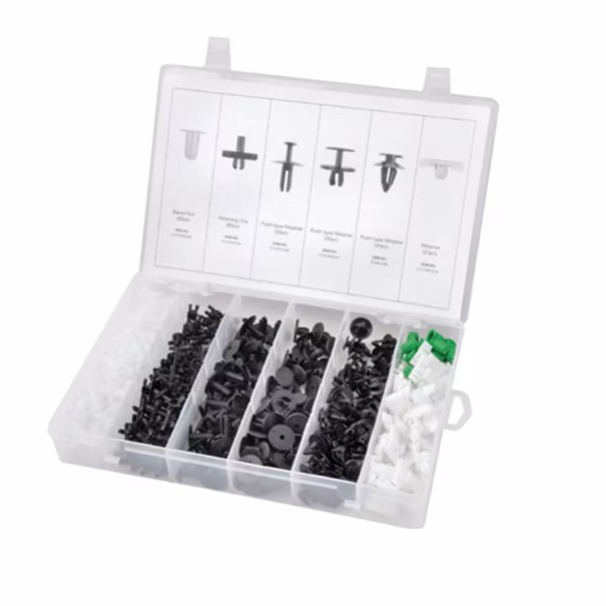 کیت 290 عددی انواع خار پلاستیکی برای بی ام و LK کد Z0230