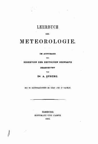 خرید و دانلود نسخه کامل کتاب Lehrbuch der Meteorologie