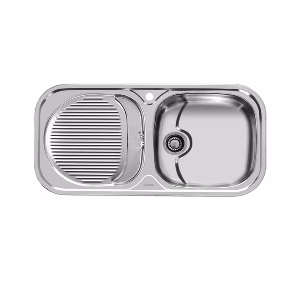 سینک استیل توکار اخوان مدل 109