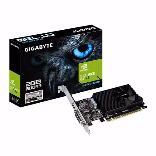 کارت گرافیک گیگابایت GeForce GT 730 2GB DDR3