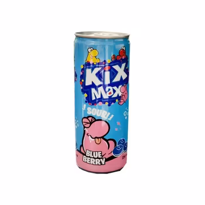 آبمیوه کیکس مکس قوطی با طعم بلوبری 250 میلی لیتری