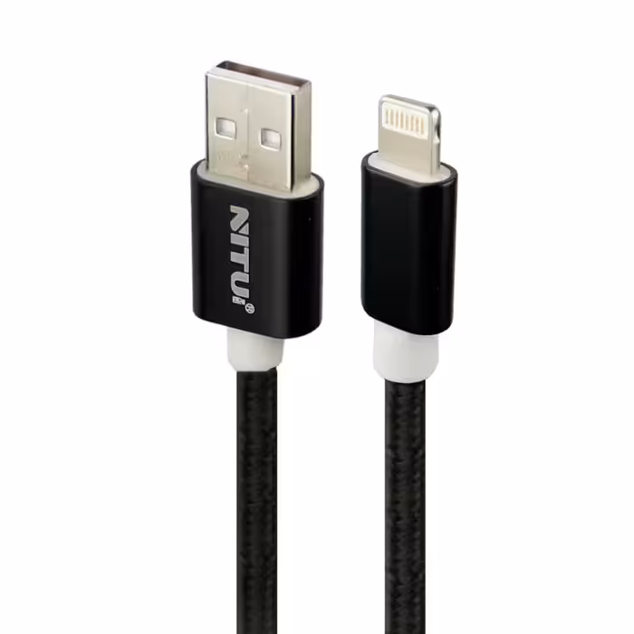 کابل USB به لایتنینگ نیتو NITU UC39 طول 2متر 2.4 آمپر