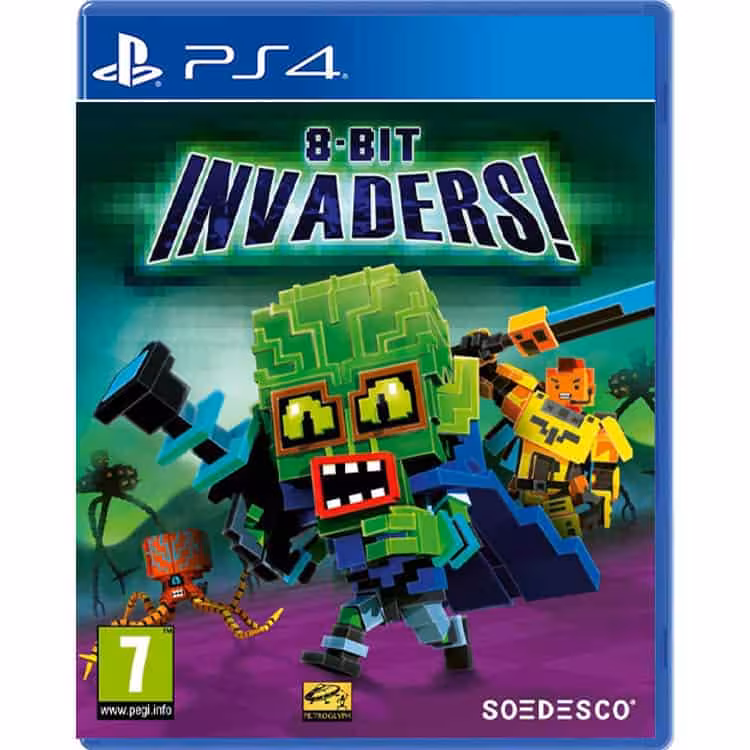 دیسک بازی 8Bit Invaders – مخصوص PS4