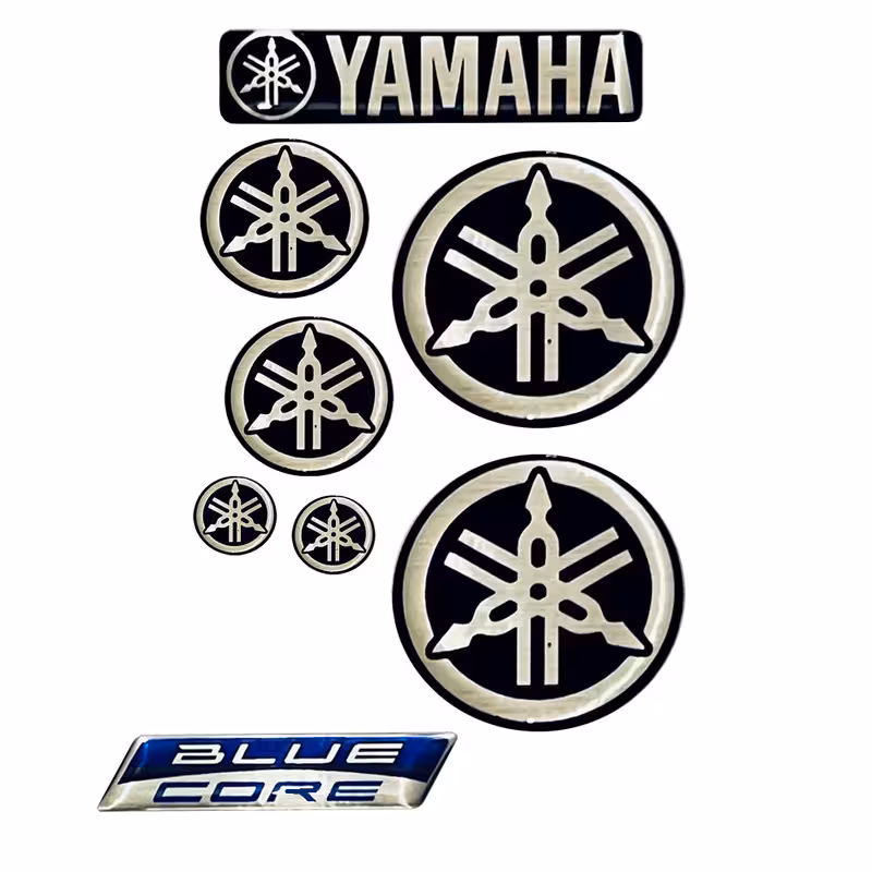 برچسب بدنه موتورسیکلت مدل YMH مجموعه 8 عددی | کالا مکس