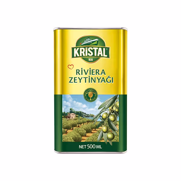 روغن زیتون کریستال نیم لیتری