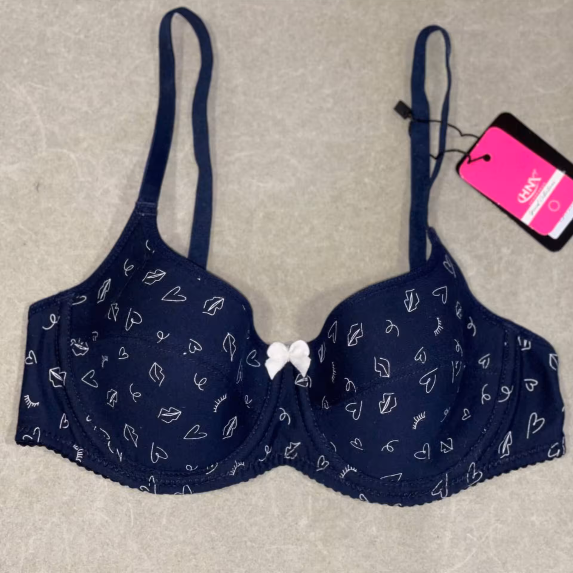 سوتین فنردار نخ و پنبه کد 1635