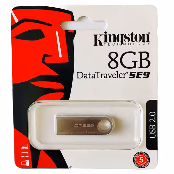 فلش مموری کینگستون مدل DTSE9H ظرفیت 8 گیگابایت