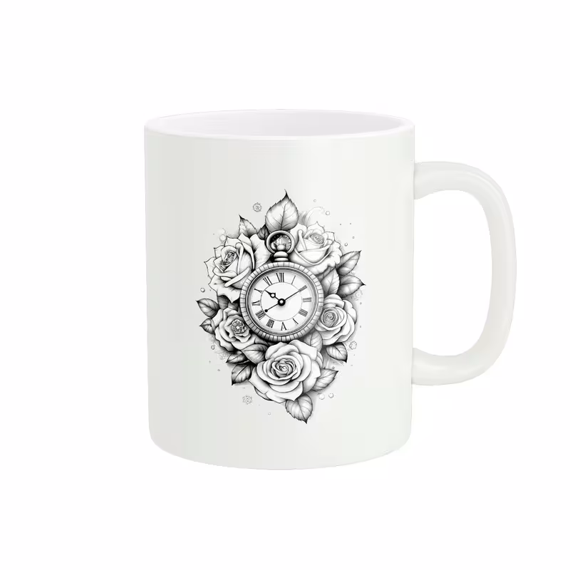 ماگ پاد آفرین طرح ساعت کد 276