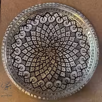 بشقاب قلمزنی مسی قطر 30