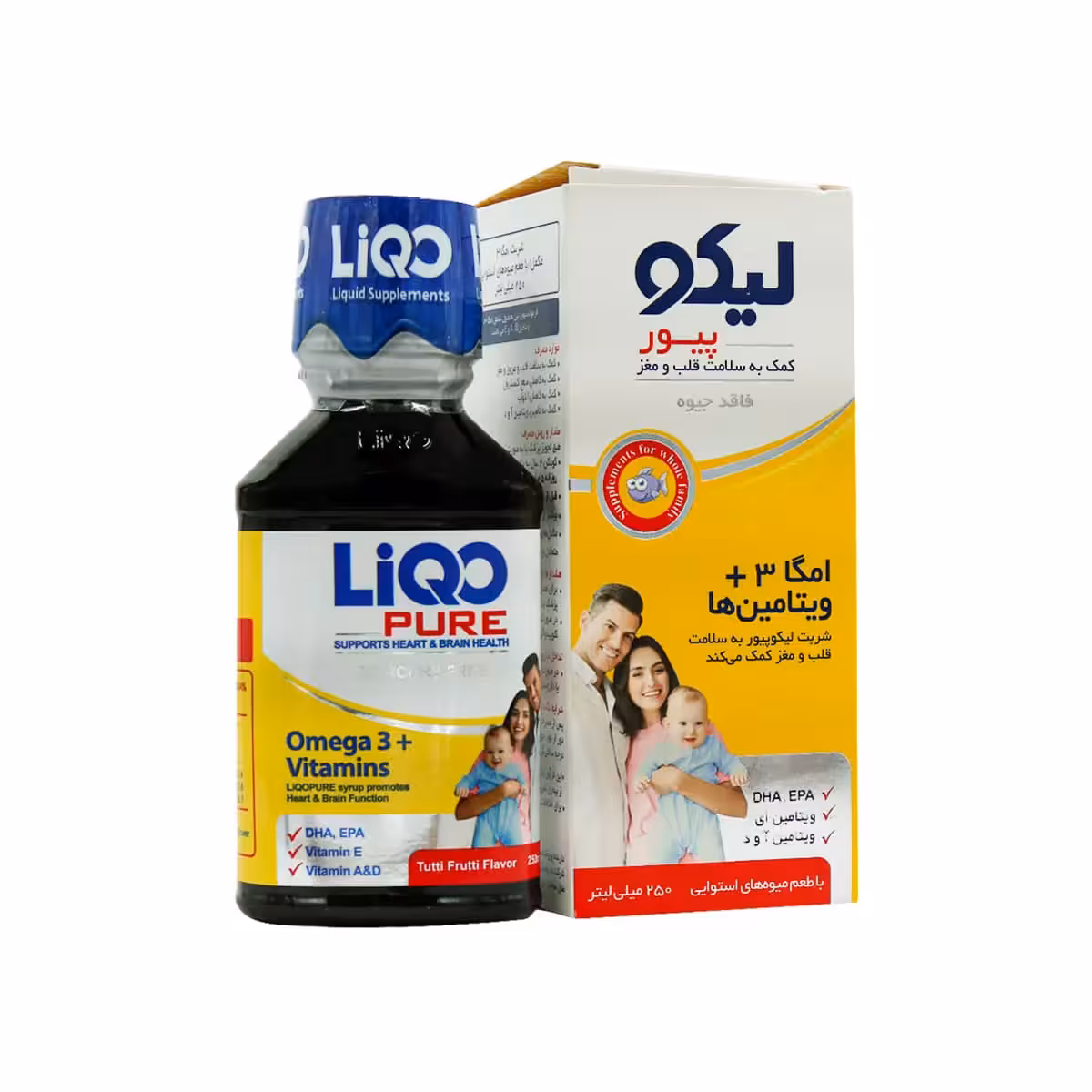 شربت لیکو پیور ابیان فارمد 250 میلی لیتر