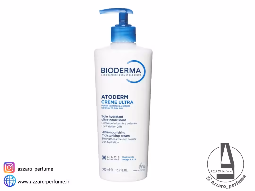 مرطوب کننده دست و بدن بایودرما BIODERMA ATODERM حجم 500 میل