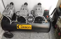 کمپرسور 100 لیتری سه موتوره سایلنت کربن