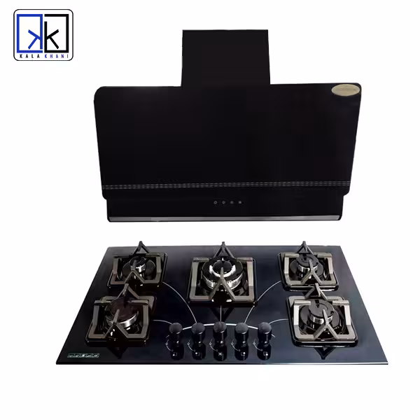 ست هود و اجاق گاز صفحه ای دنپاسر مدل SET 1002