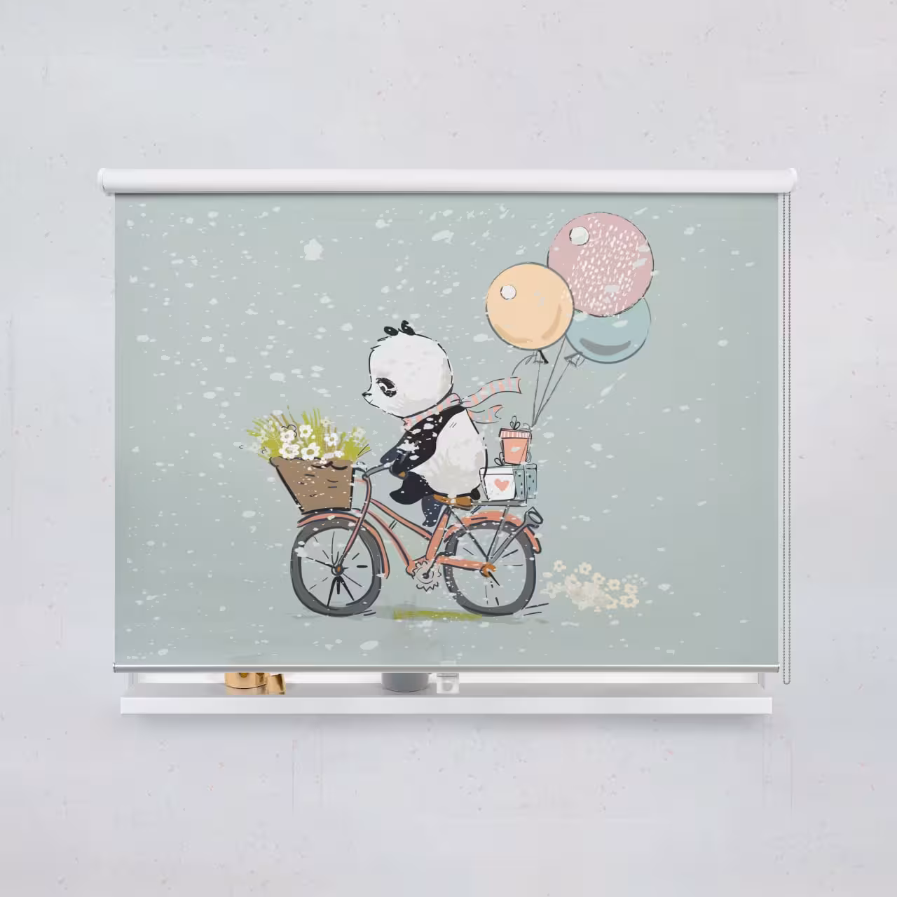 پرده شید بچگانه طرح پاندا کوچولو کد A2343