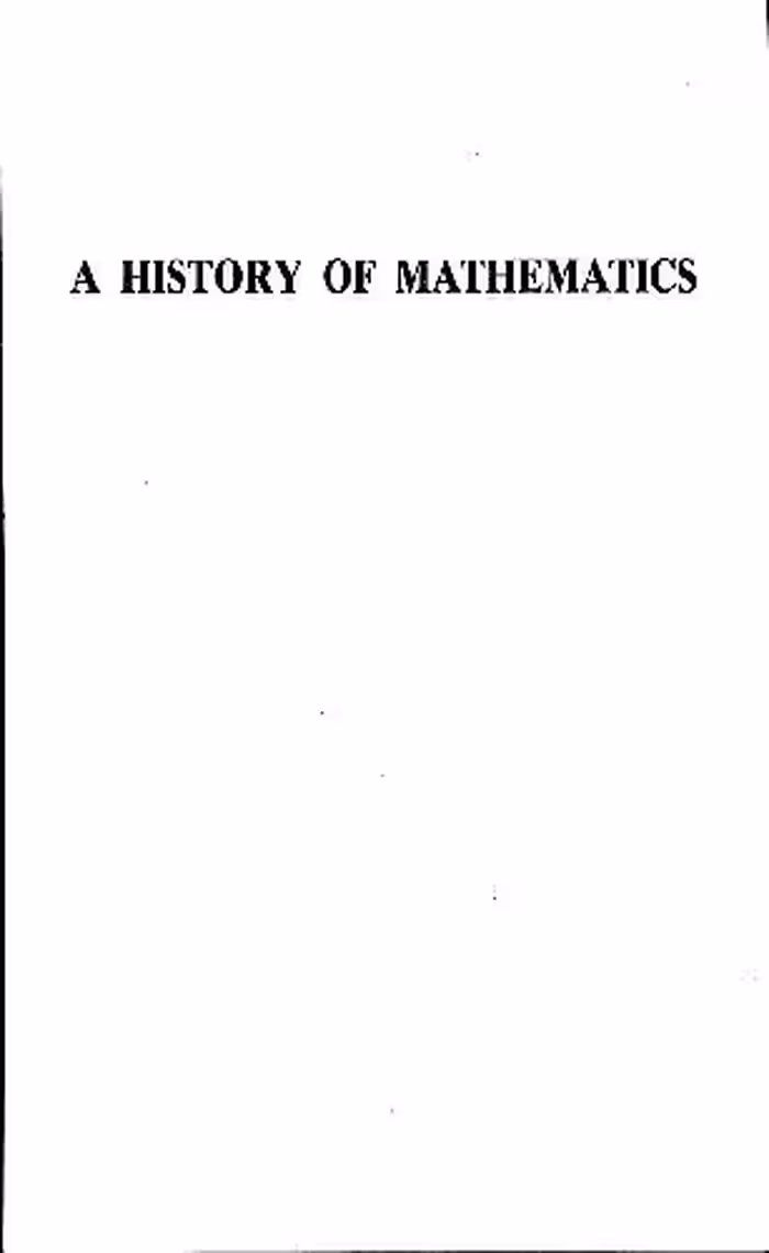 خرید و دانلود نسخه کامل کتاب History of Mathematics