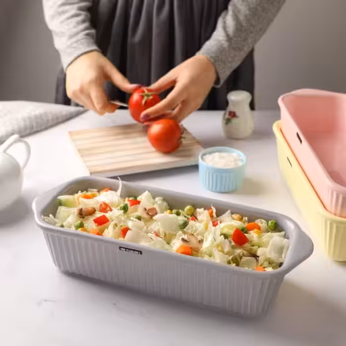 لازانیا خوری سرامیکی رنگی