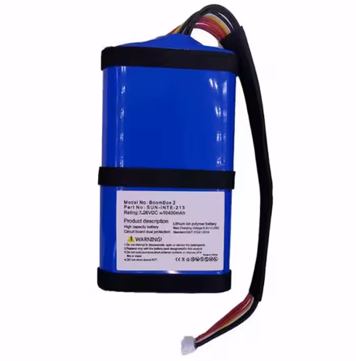 باتری اسپیکر 7.26VDC ولت 10400 آمپر مدل JBL BOOMBOX 2