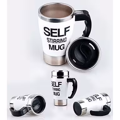 ماگ همزن دار استیل.