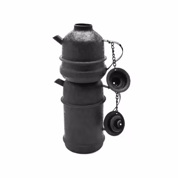 ست قوری و کتری شامورتی حجم سه لیتر