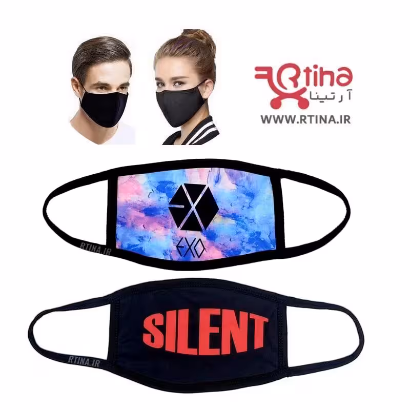 ماسک تنفسی مشکی silent2