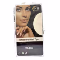 تیپ کاشت ناخن ان بی آی بسته 100 عددی