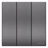 Avent – کلید سه پل – 10Ax – خاکستری