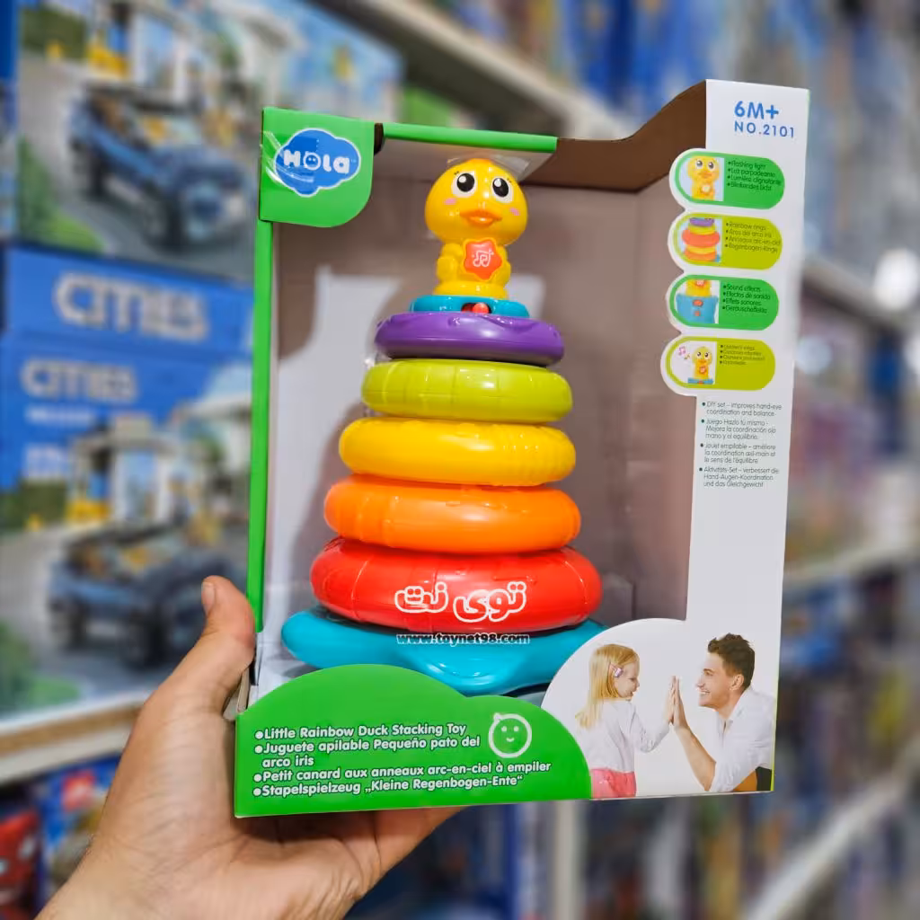 حلقه هوش موزیکال هولا تویز کد 2101