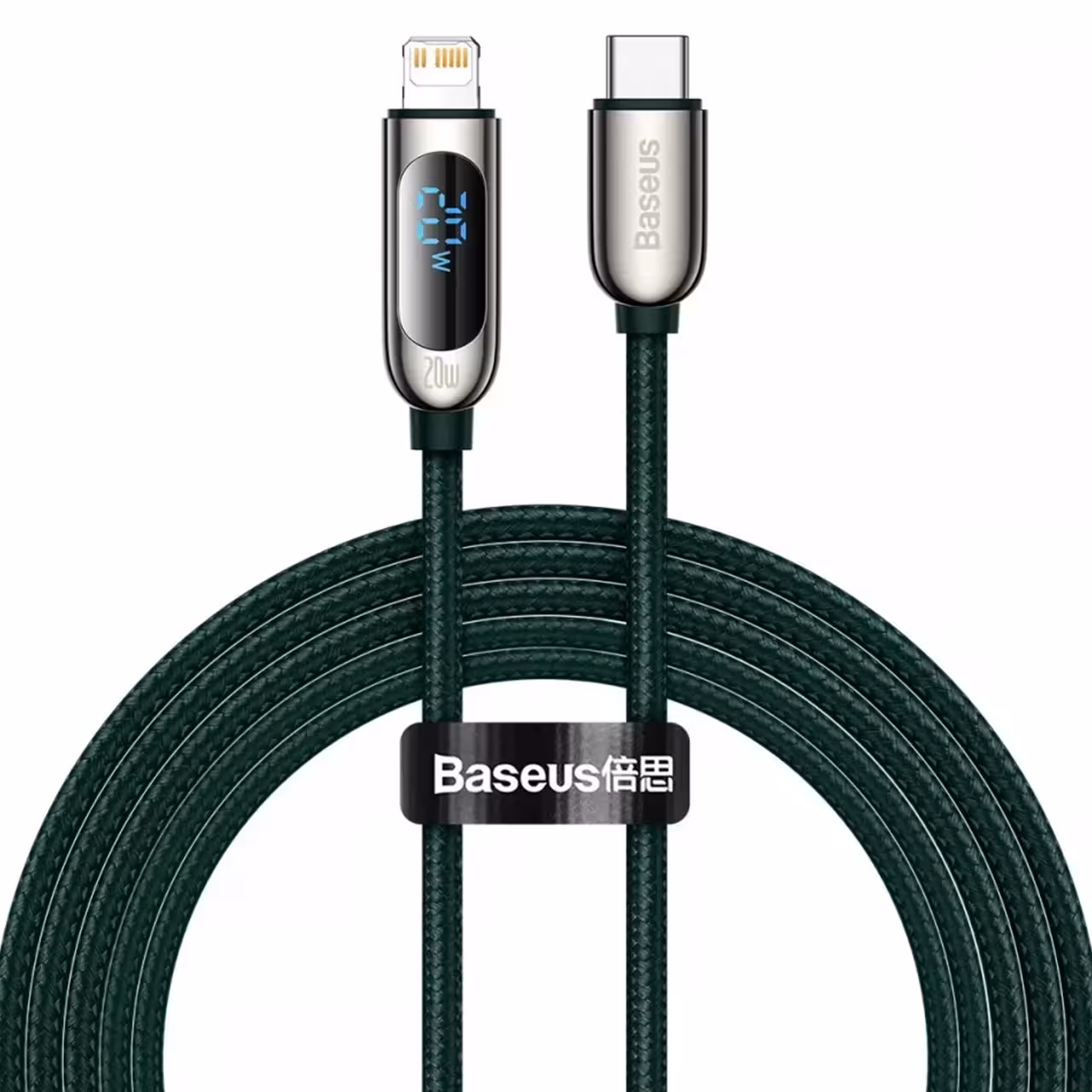 کابل تبدیل تایپ سی به لایتنینگ بیسوس مدل CATLSK طول 1 متر با توان 20 وات