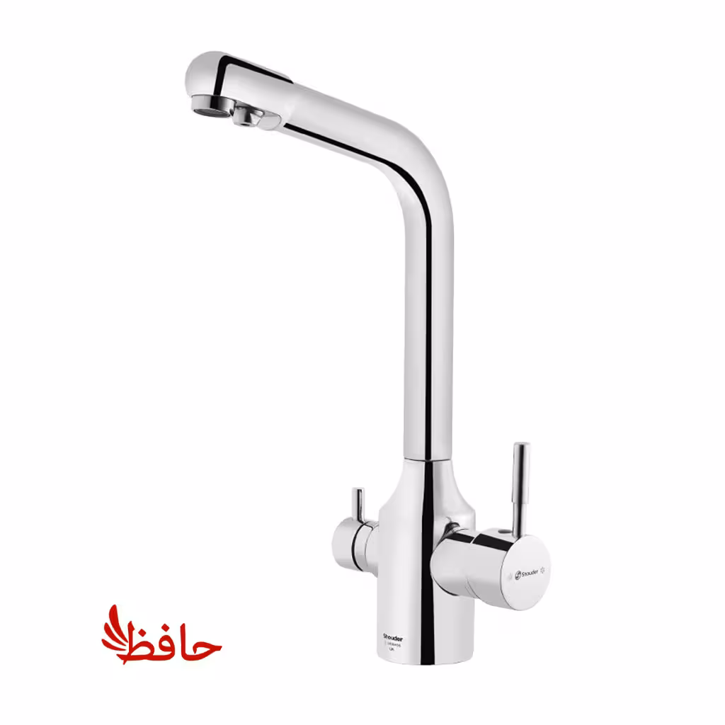 شیر ظرفشویی دومنظوره شودر مدل آلبرتا کروم