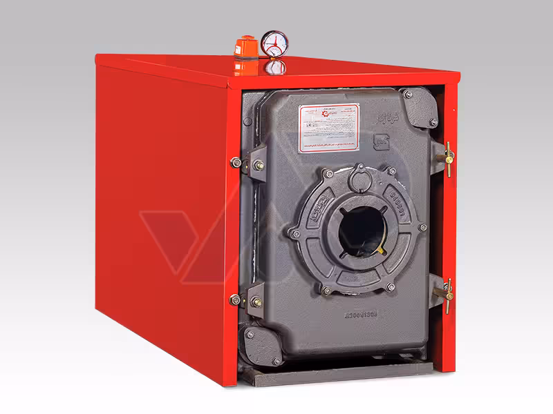 دیگ چدن شوفاژکار مدل سوپر S400-7