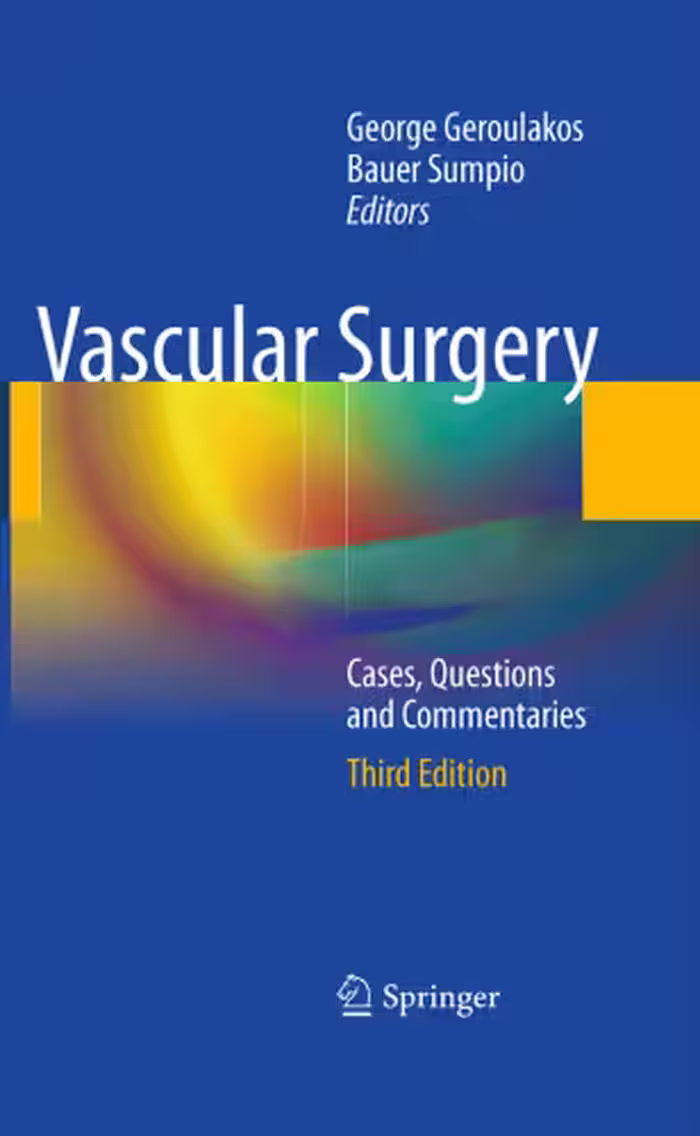 خرید و دانلود نسخه کامل کتاب Vascular Surgery: Cases, Questions and Commentaries