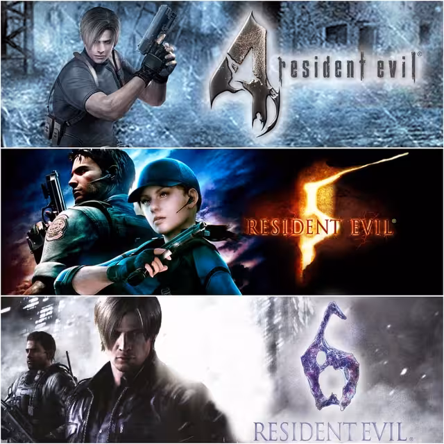 بازی Resident Evil Triple Pack اکانت قانونی ظرفیت دو