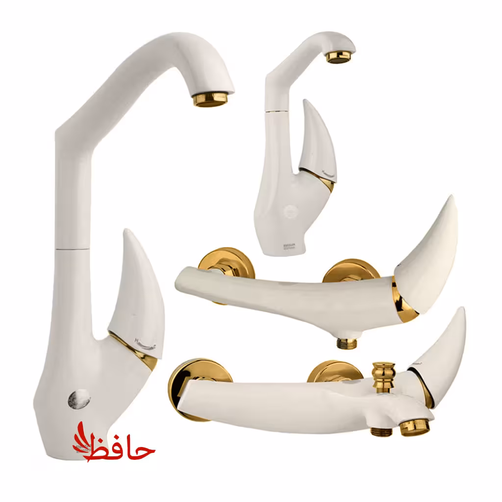 ست شیرالات راسان مدل هیپو شیری طلایی