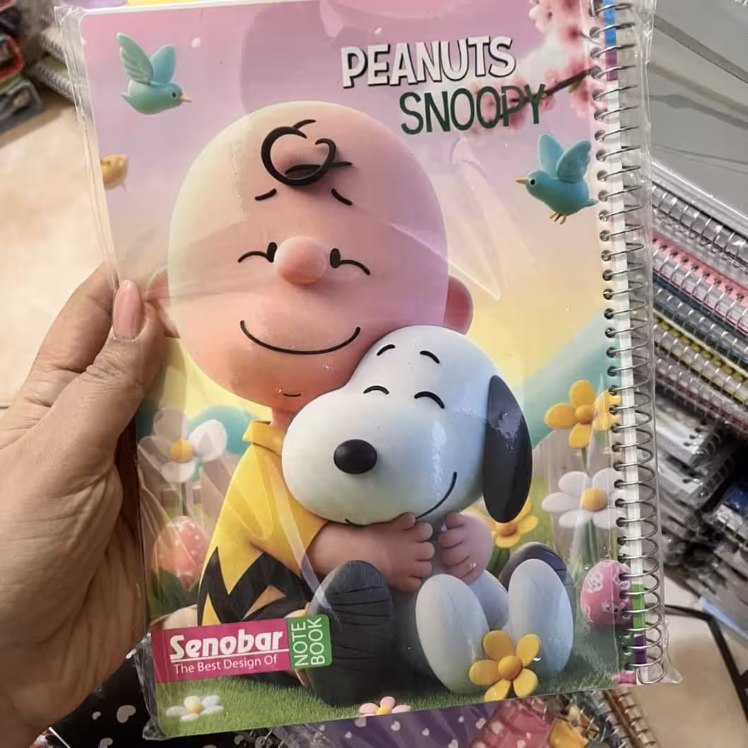 دفتر 100 برگ سیمی فانتزی